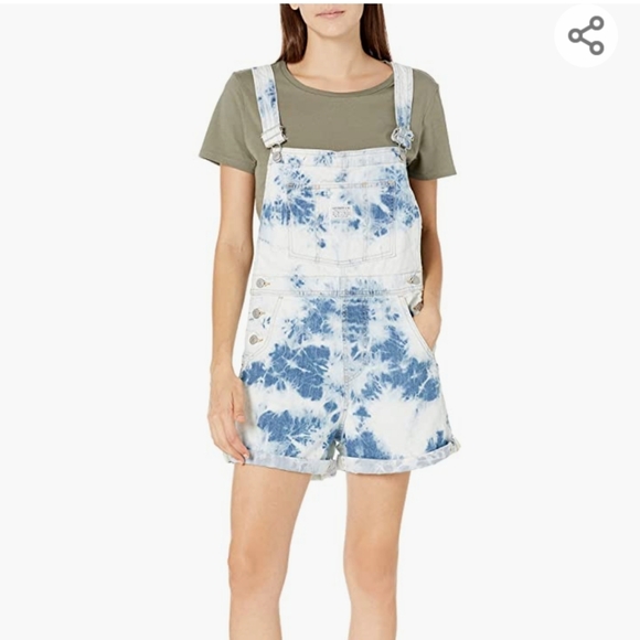 Levi's tie dye shortalls - Picture 2 of 4